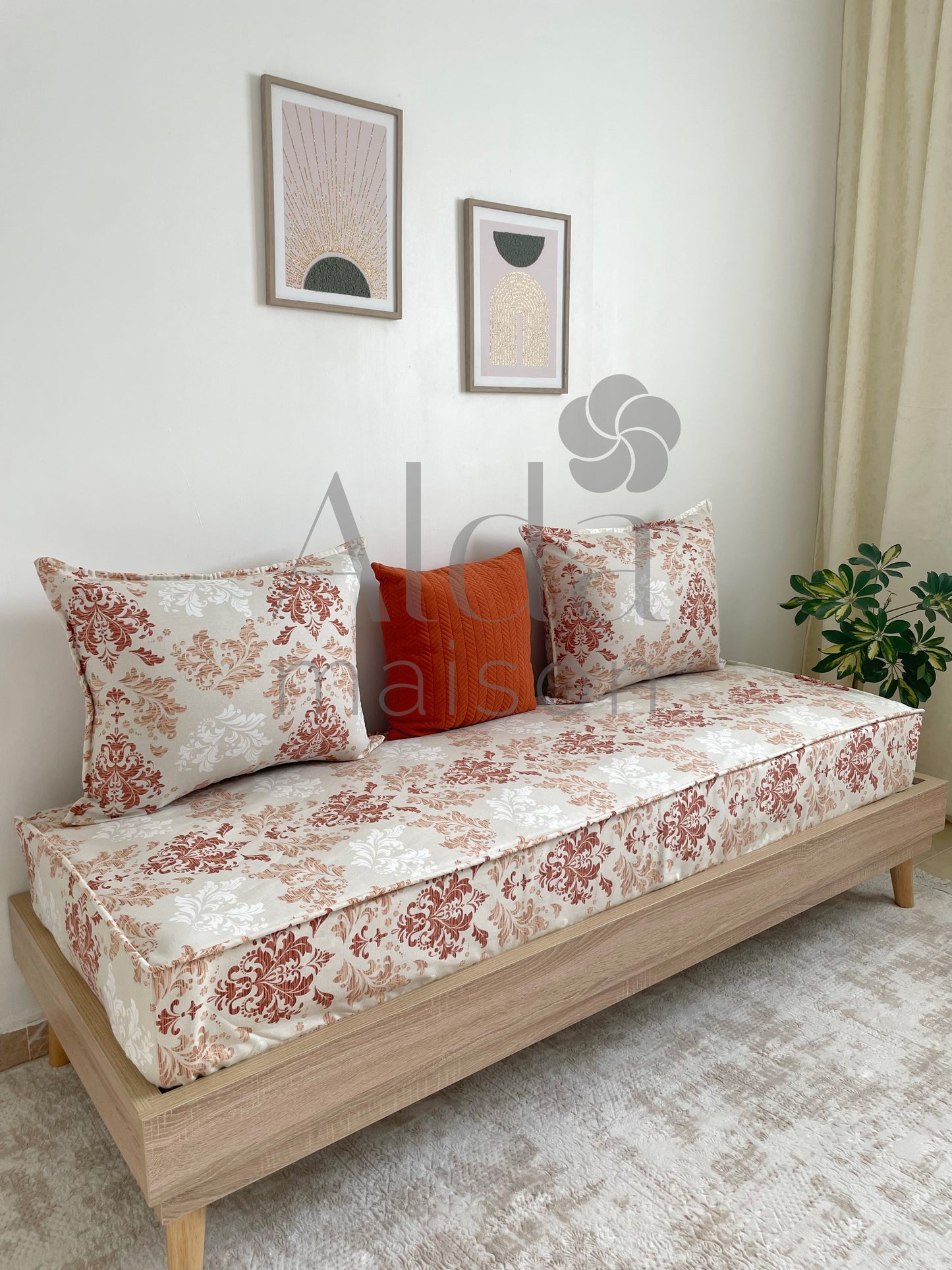 ( تفريشة كانابي واحد مع 2 مخايد ( فارغين ( Rossi )