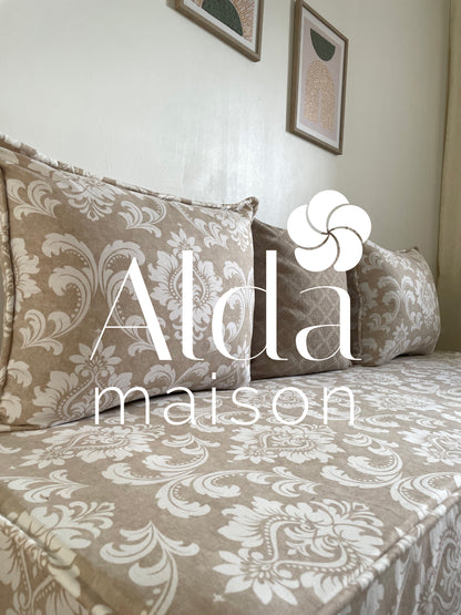 ( تفريشة كانابي واحد مع 2 مخايد ( فارغين ( Mokka )