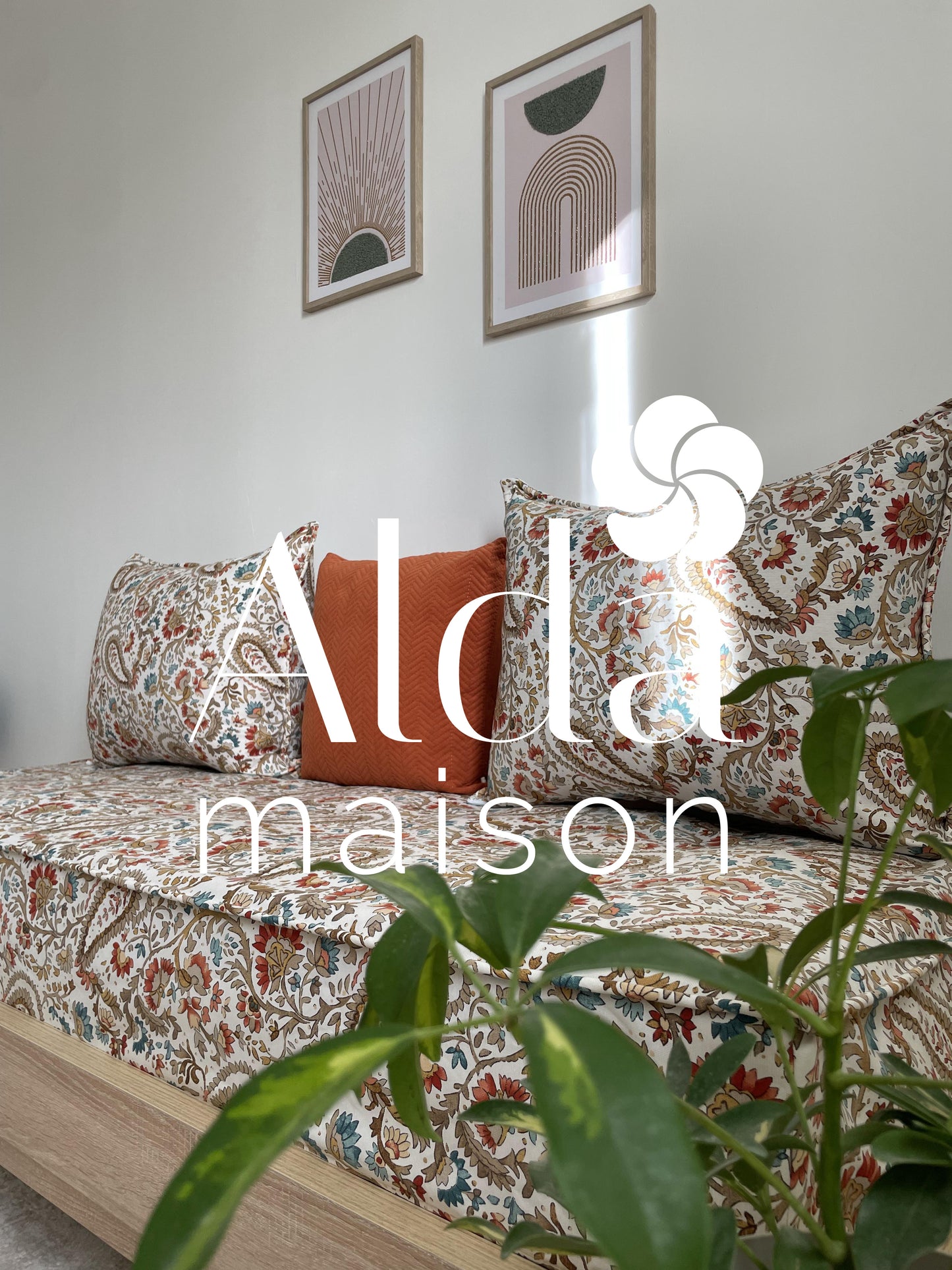 ( تفريشة كانابي واحد مع 2 مخايد ( فارغين ( ARA ROUGE )